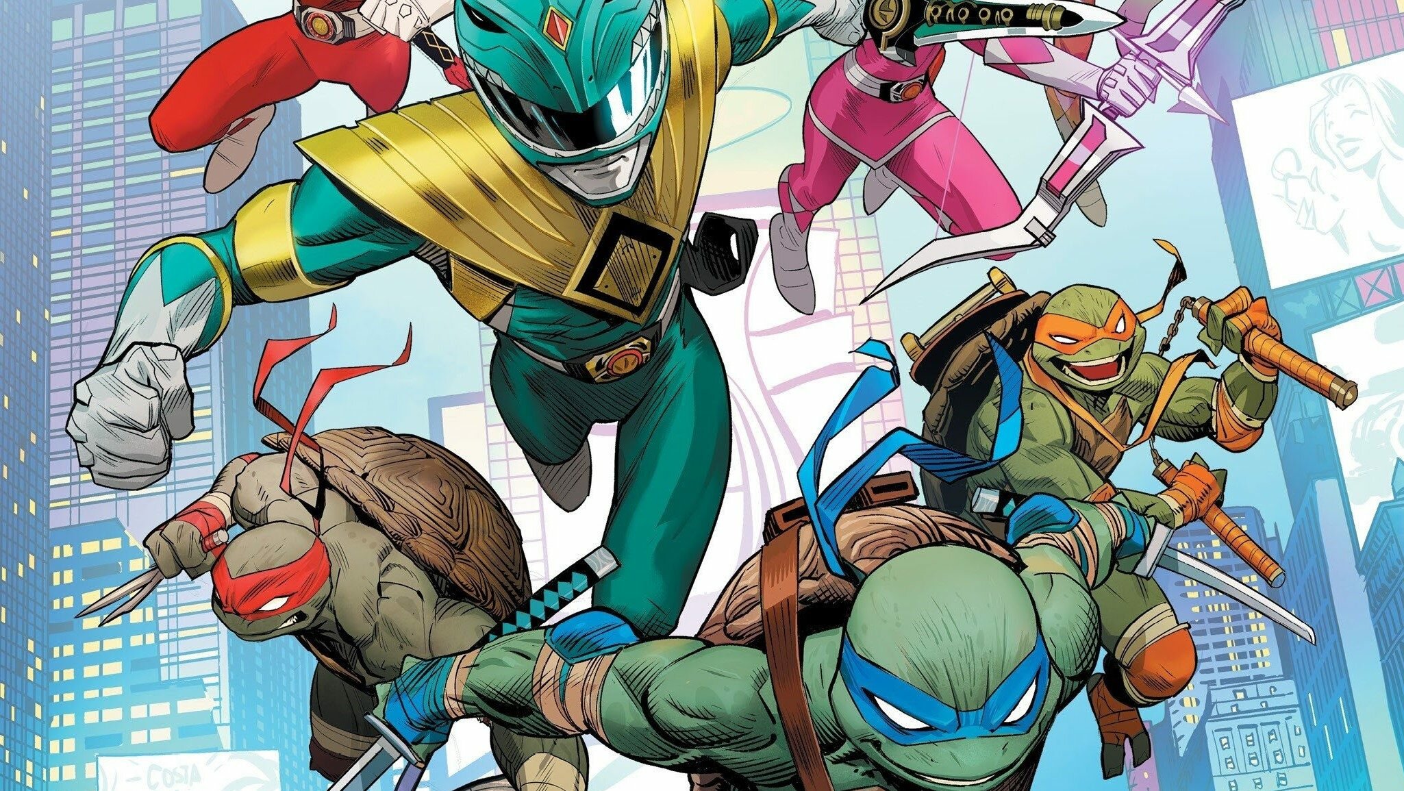 Power Rangers and Teenage Mutant Ninja Turtles Crossover 3