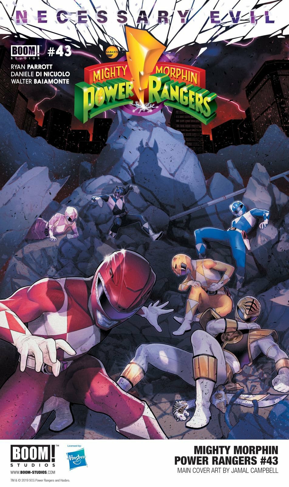 MIGHTY MORPHIN POWER RANGERS #43 - How the Mighty Fall