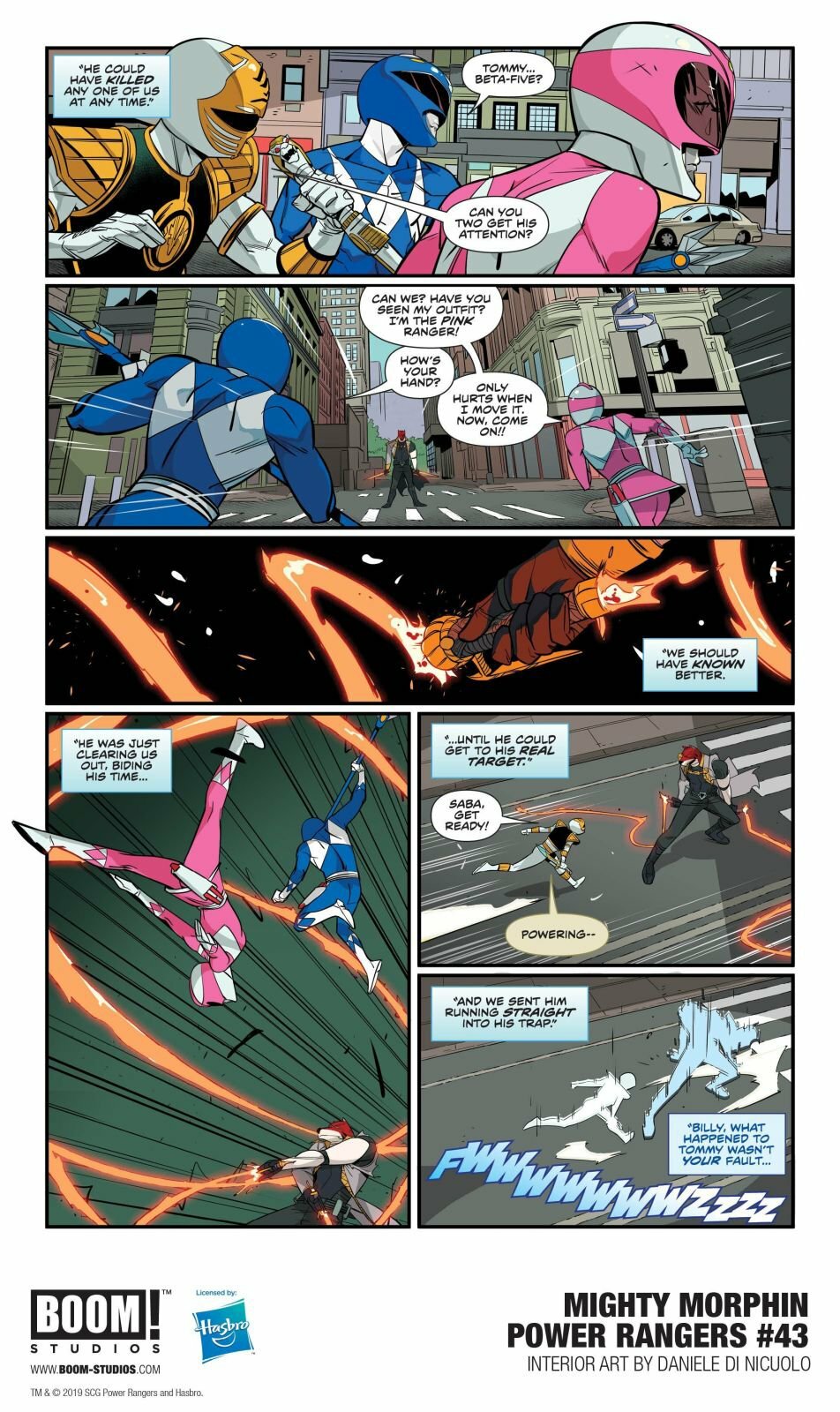 MIGHTY MORPHIN POWER RANGERS #43 - How the Mighty Fall 4