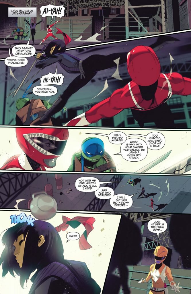 TMNT/Mighty Morphin Power Rangers #2 Page 2