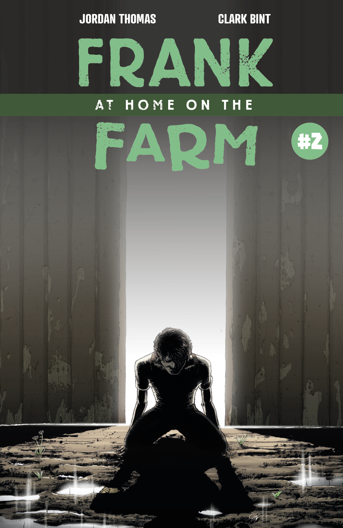 Horror Comic Book Frank at Home on the Farm #2