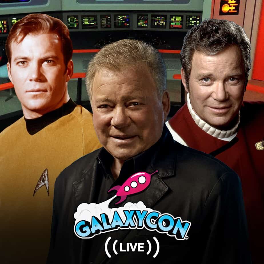 Star Trek's William Shatner and Jonathan Frakes at GalaxyCon Live 1