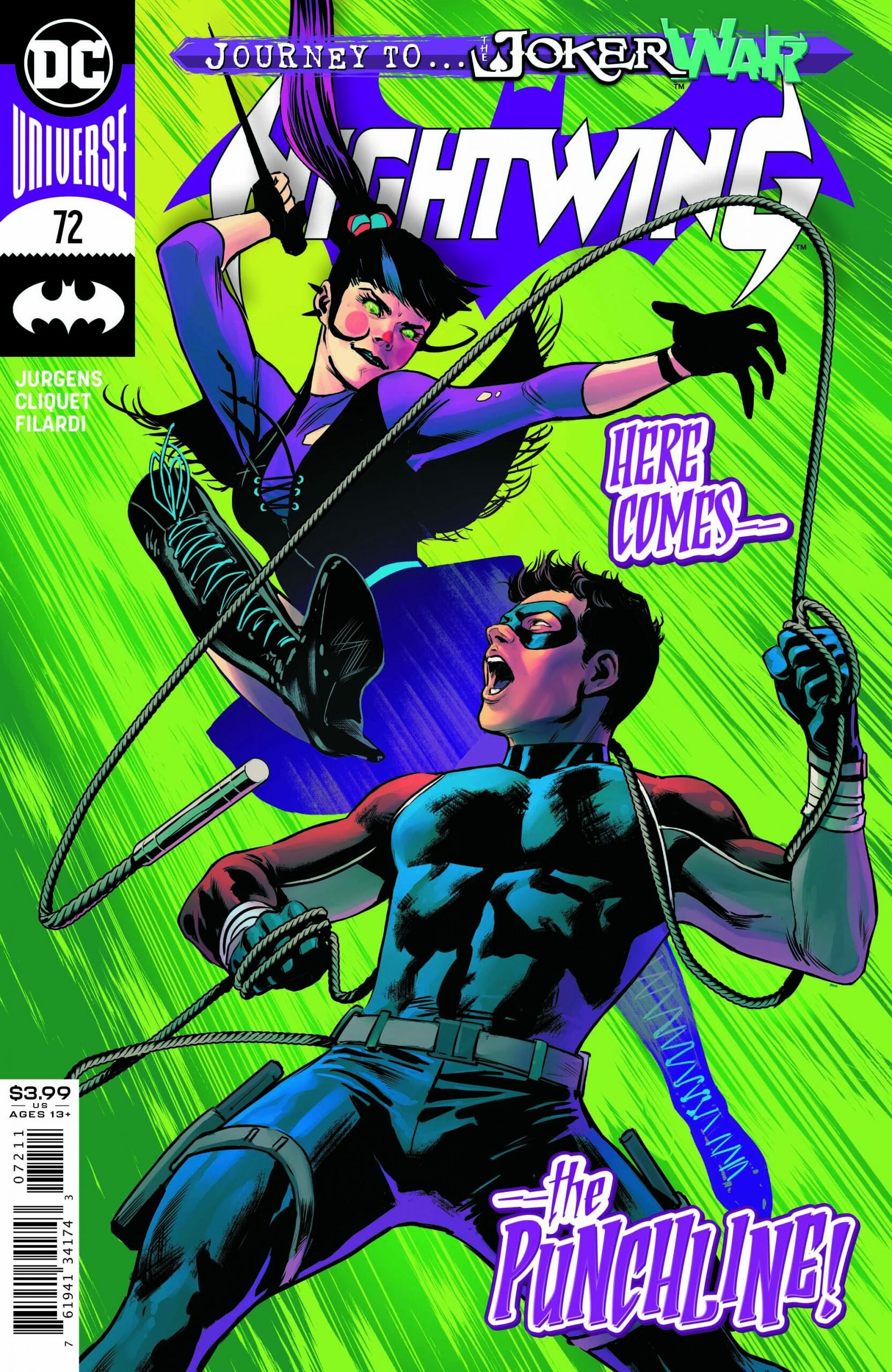 Nightwing #72 Preview: The Joker War Leads to Crisis 5 Nightwing #72 cover. Image: DC Comics