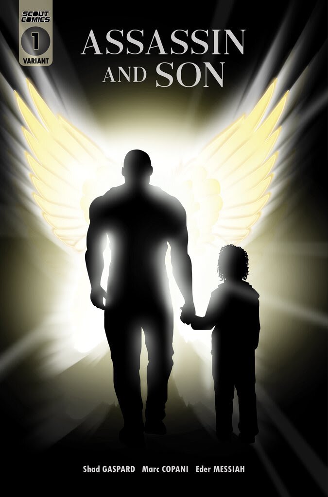 Scout Comics Announces Tribute Cover for Shad Gaspard & Son 1