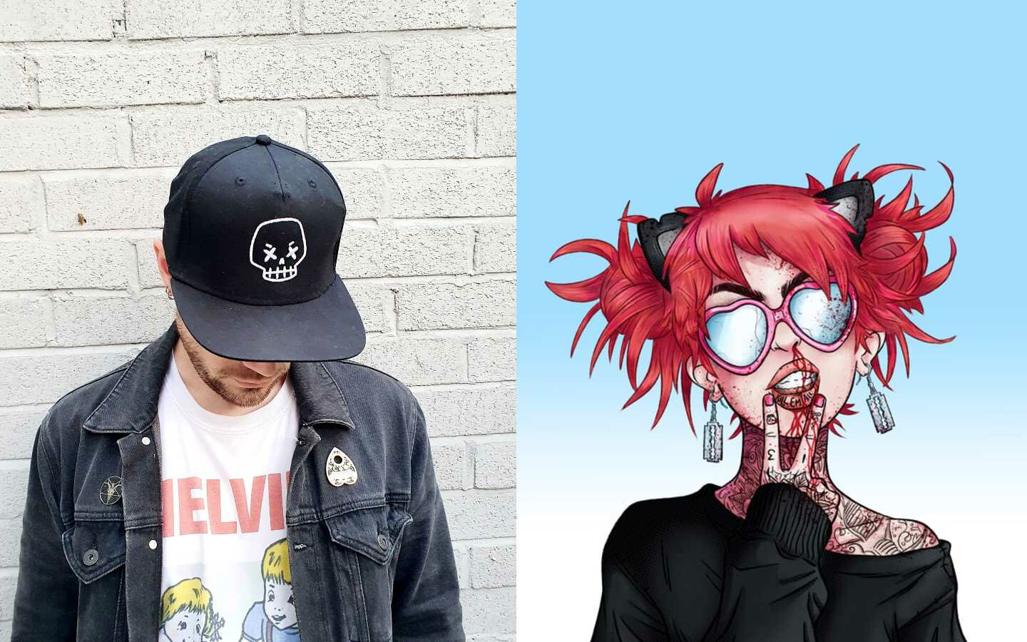 ME Bones Talks Comic Books and His Artistic Alter Ego 4 Me Bones Artist