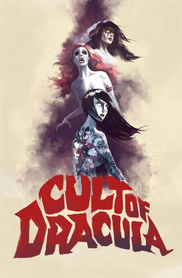 Cult of Dracula front cover indie horror comic