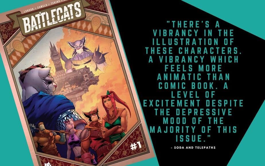 Battlecats Vol 3 #1 comic book review