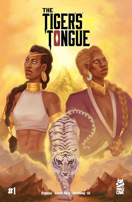 The Tiger's Tongue #1 - Front Cover - published by Mad Cave Studios