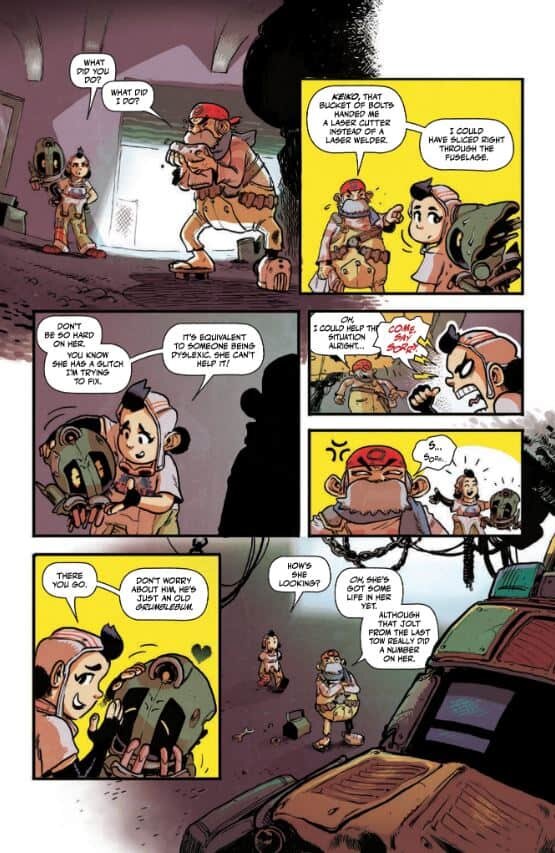 Mechanix #1 Page 2 - Published by Source Point Press