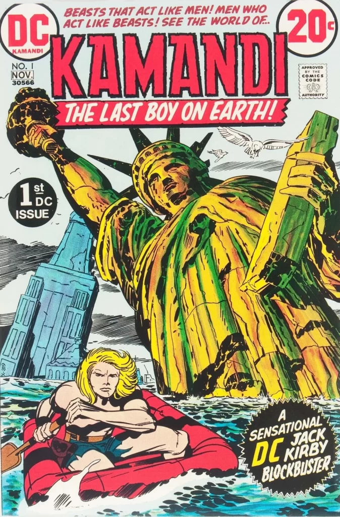 15 Sci-Fi Comics involving Post-Apocalyptic Stories - Kamandi: The Last Boy on Earth