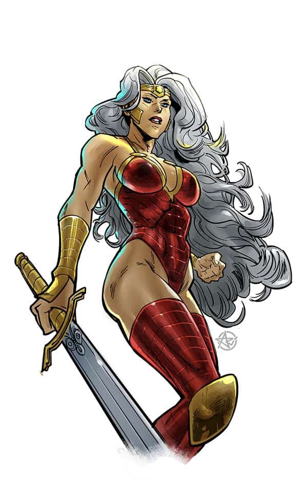 Glory Pinup by Ariel Medel