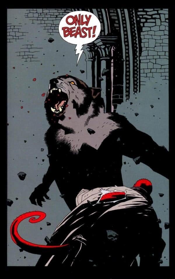 21 Horror Comics About Werewolves - Hellboy