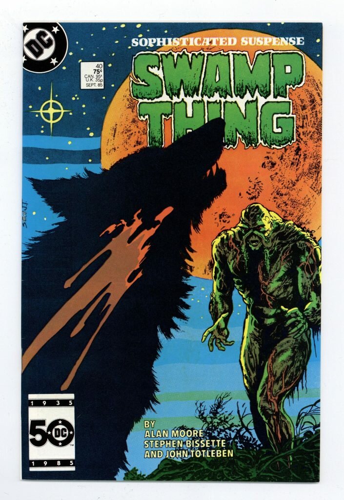 21 Horror Comics About Werewolves - Swamp Thing