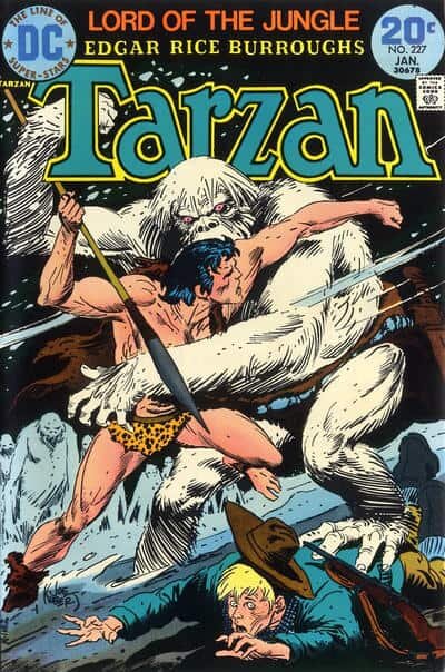 10 Awesome Comics about Bigfoot - Tarzan Vol 1 227