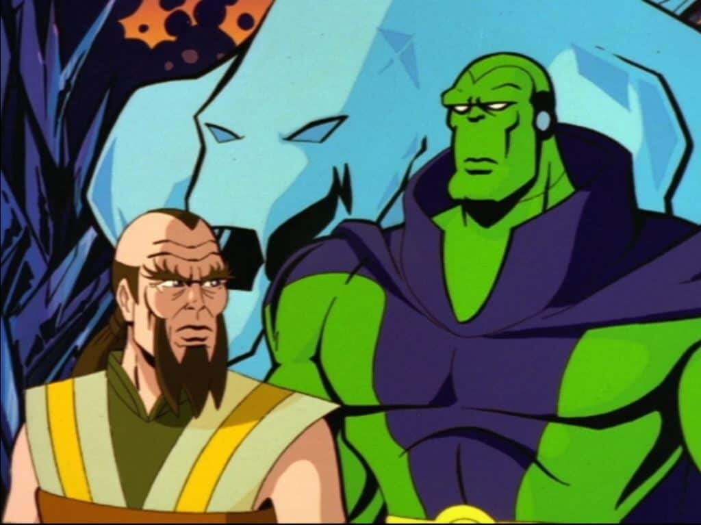 Cedric Smith voice of Mentor, Norm Spencer voice of Drax – Silver Surfer Season 1, Episode 5 – Photo Credit: Marvel Entertainment/The Walt Disney Company