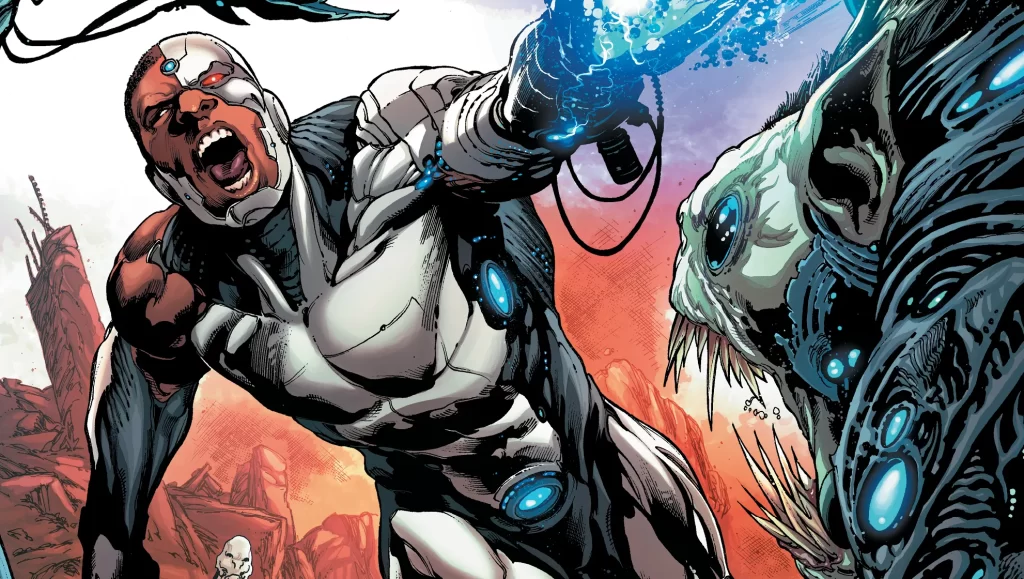 10 Silver Superheroes and Villains: Cyborg