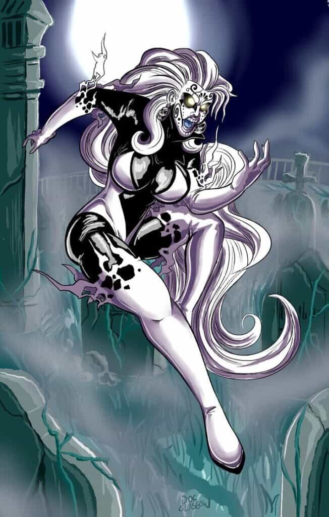 10 Silver Superheroes and Villains: Silver Banshee