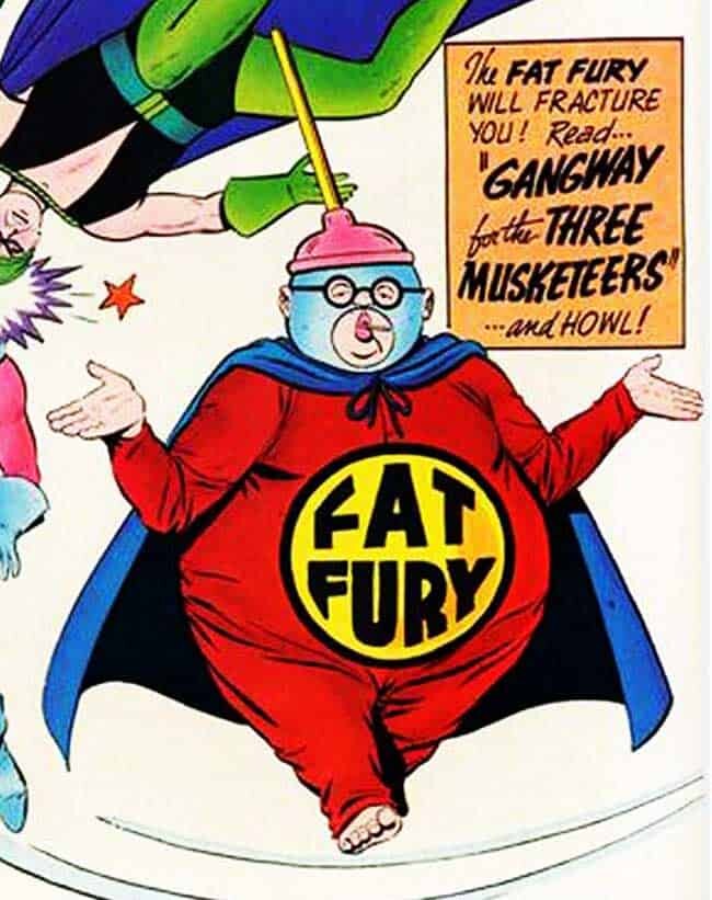 25 Fat Superheroes: Fat Fury