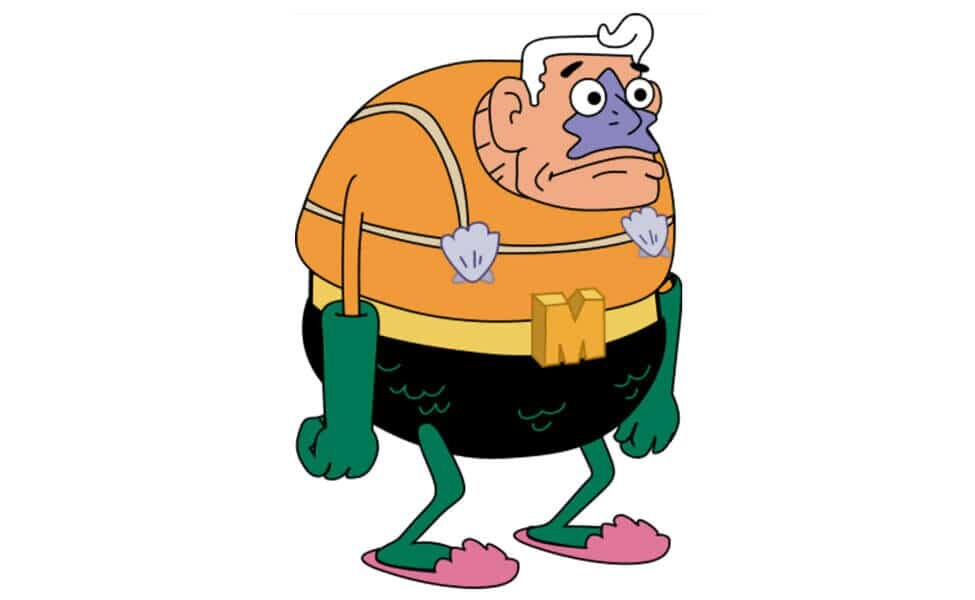 25 Fat Superheroes: Mermaid Man