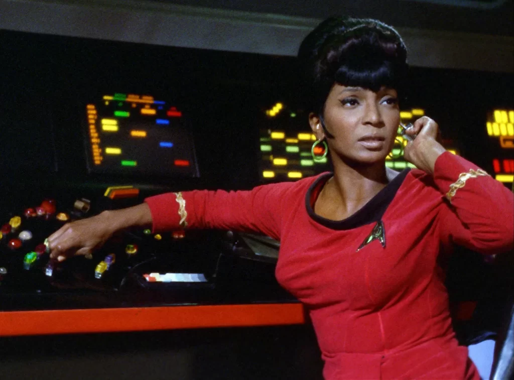 Lieutenant Nyota Uhura - played by Nichelle Nichols