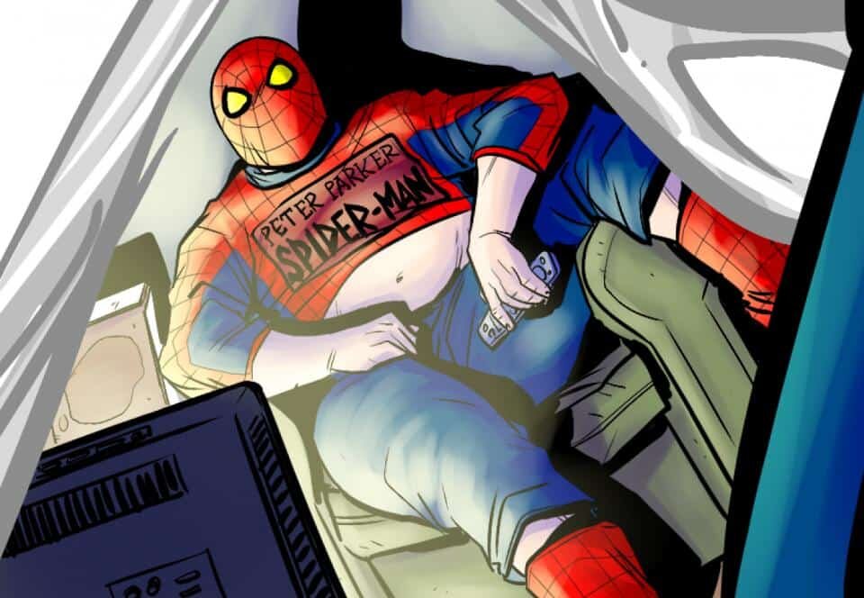 25 Fat Superheroes: Spider-Man (Earth X)