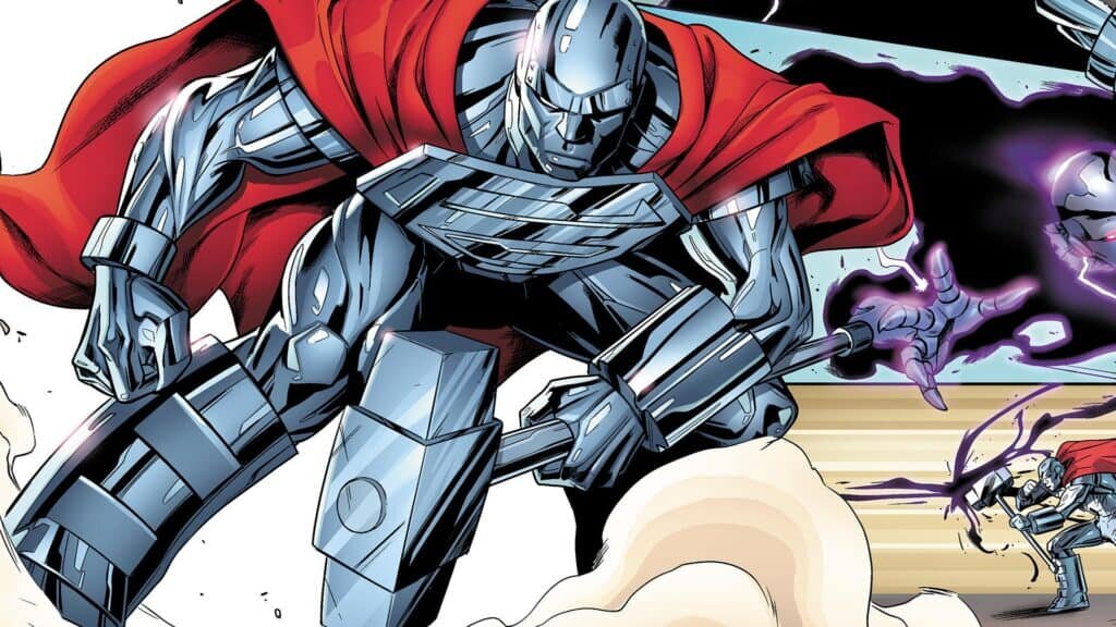 10 Silver Superheroes and Villains: Steel