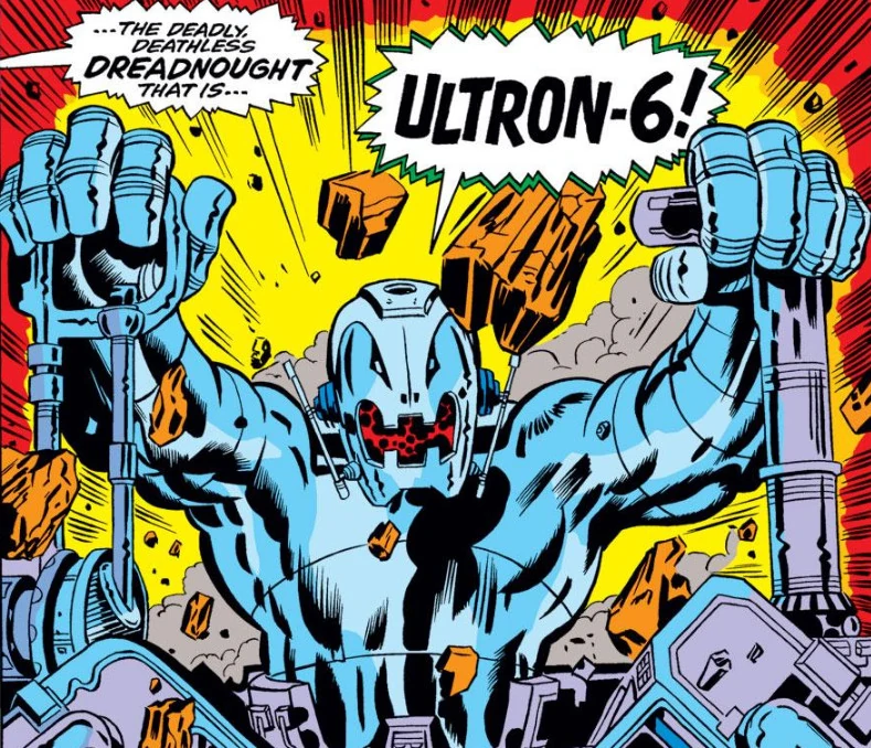 10 Silver Superheroes and Villains: Ultron