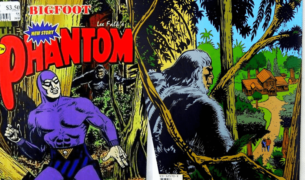 10 Awesome Comics about Bigfoot - The Phantom - Bigfoot - No. 1643