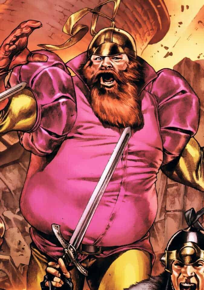 25 Fat Superheroes: Volstagg