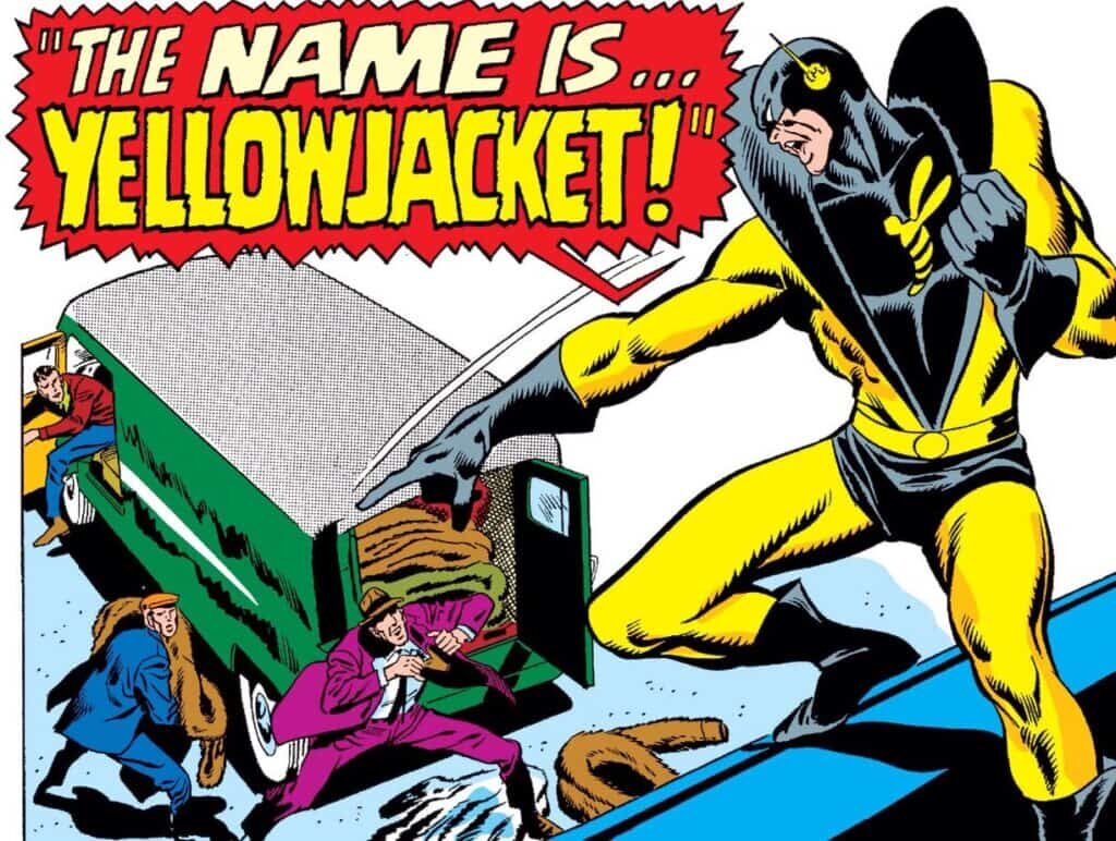 15 Bug-Based Comic Book Characters: Yellow Jacket