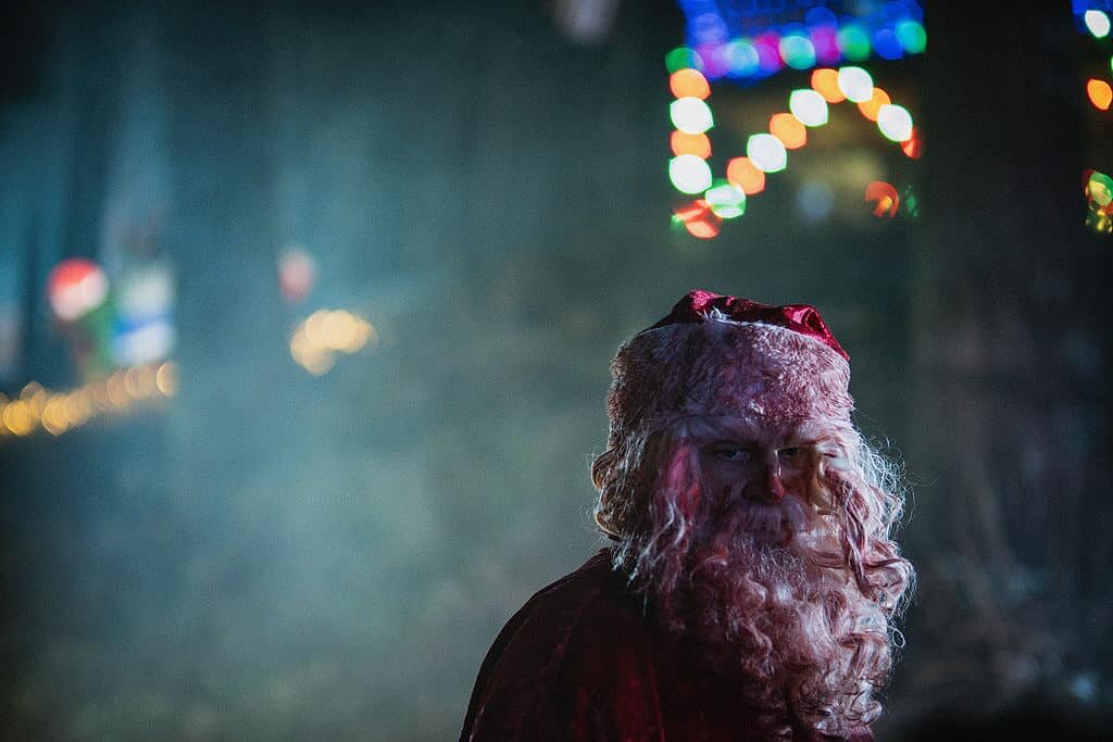 Santa's got red on him in Christmas Bloody Christmas (2022) 