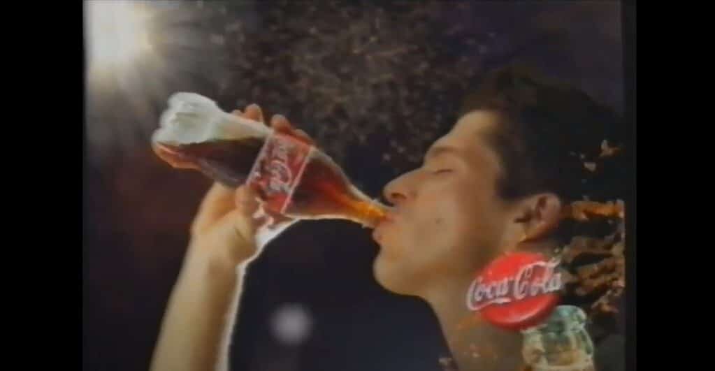 Old Coca-Cola Ad from 2000