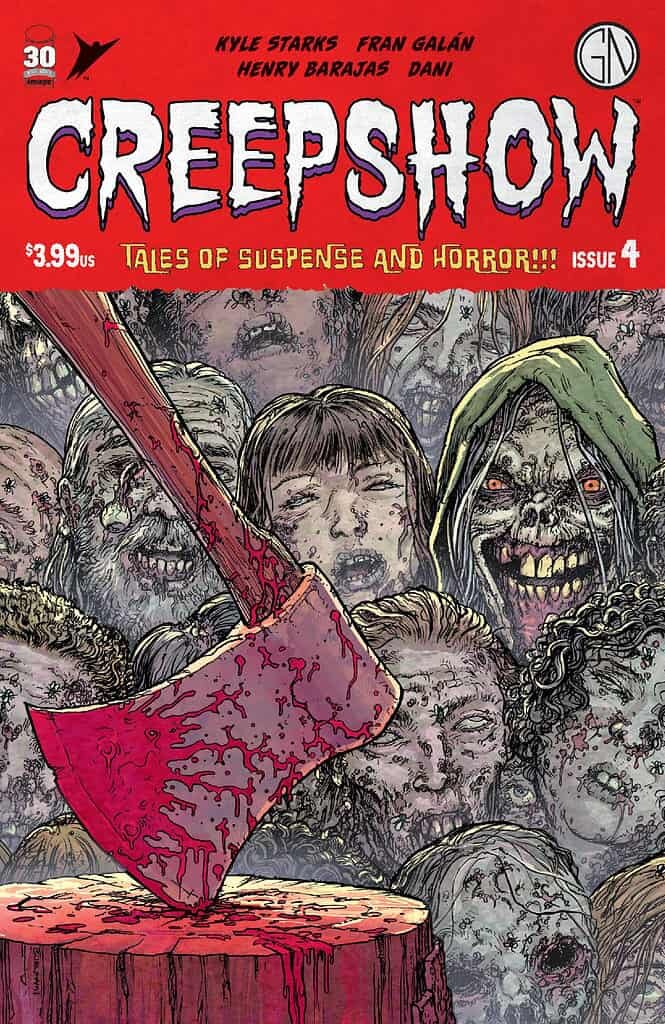 Creepshow #4 - Main Cover Art by Chris Burnham