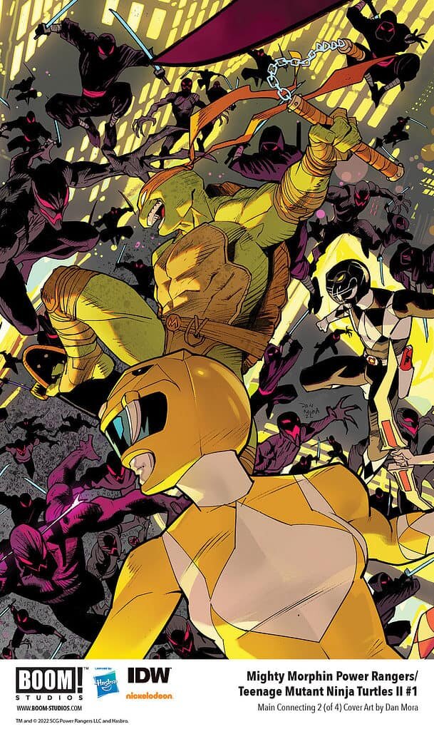 BOOM! Studios Preview: 'Mighty Morphin Power Rangers/Teenage Mutant Ninja Turtles II' #1