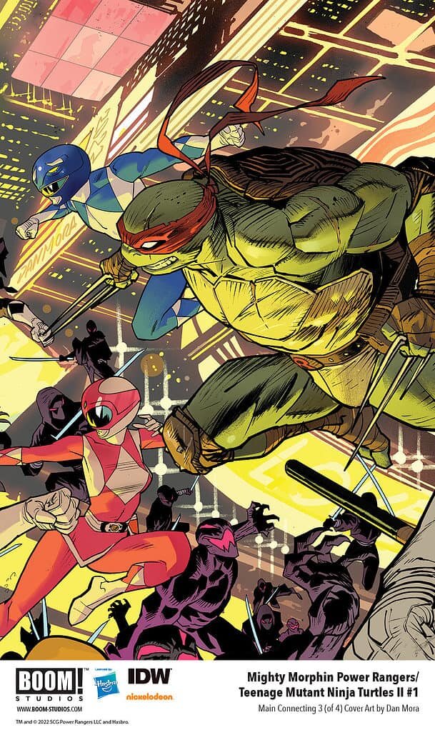 BOOM! Studios Preview: 'Mighty Morphin Power Rangers/Teenage Mutant Ninja Turtles II' #1