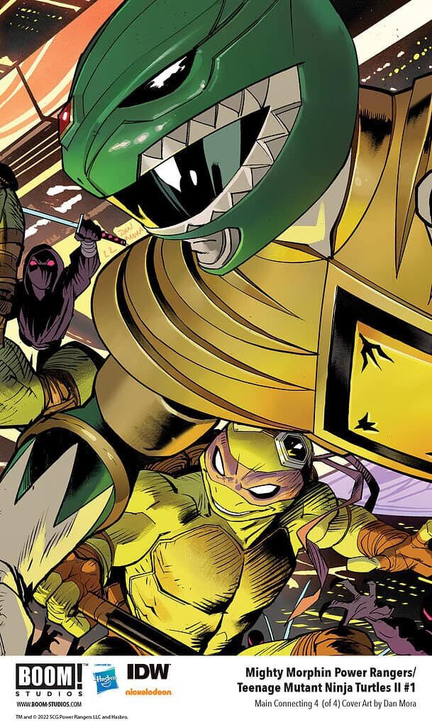 BOOM! Studios Preview: 'Mighty Morphin Power Rangers/Teenage Mutant Ninja Turtles II' #1