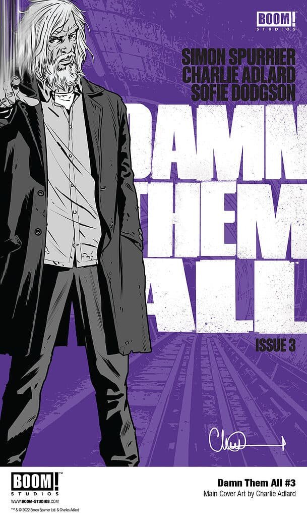 Damn Them All #3 - Main Cover Art by Charlie Adlard