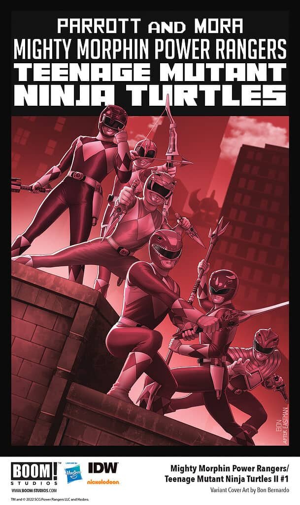 BOOM! Studios Preview: 'Mighty Morphin Power Rangers/Teenage Mutant Ninja Turtles II' #1