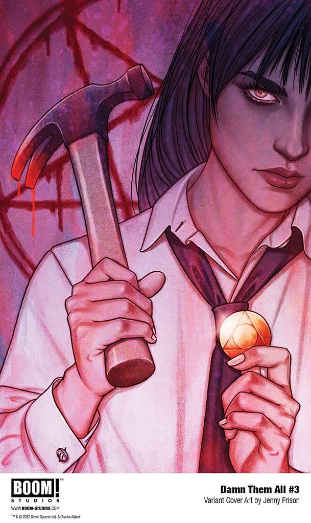 Damn Them All #3 - Variant Cover Art by Jenny Frison