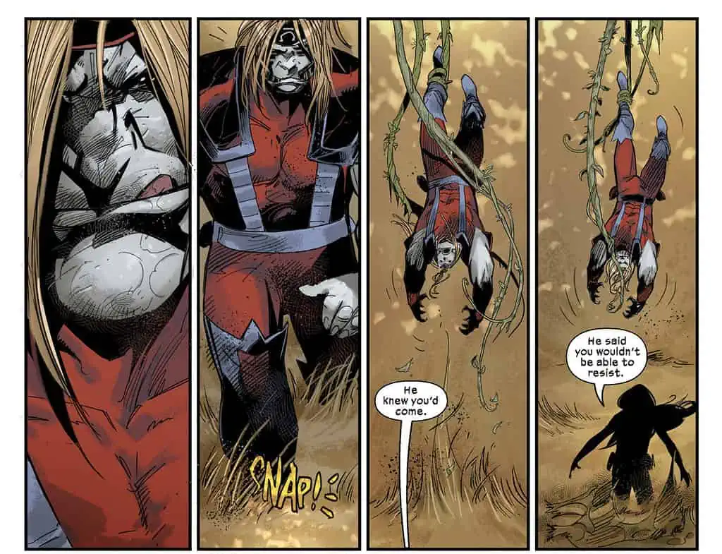 Omega Red arrives on Krakoa in Wolverine #8