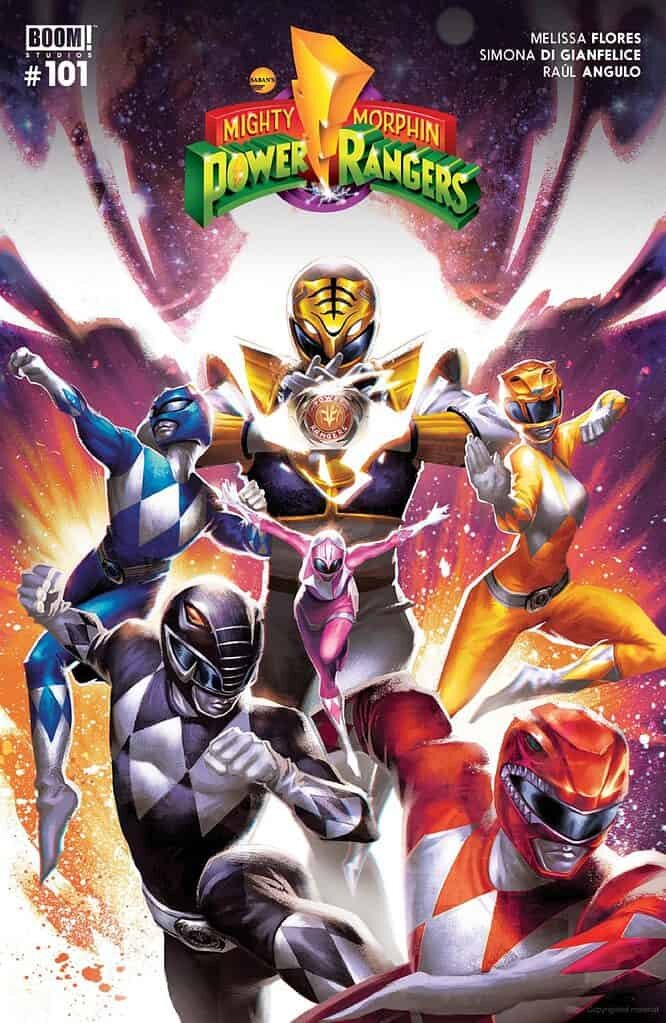 Mighty Morphin Power Rangers #101 Front Cover