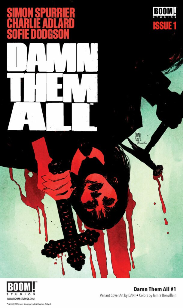 Damn Them All #1 - Variant Cover Art by DANI, Colors by Tamra Bonvillain