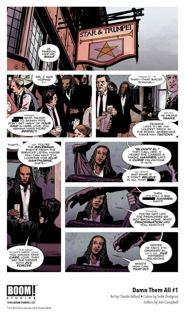 Where to read Damn Them All Issue 1 by BOOM! Studios? - Page 4