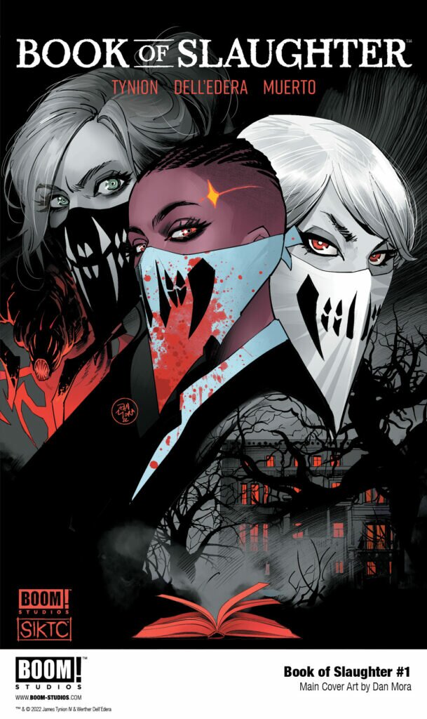 Book of Slaughter Issue 1 - Main Cover Art by Dan Mora