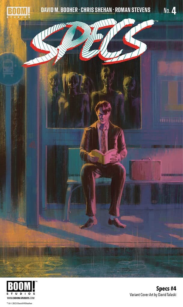 Horror Comics News February 2023: Specs #4, Variant Cover Art by David Talaski