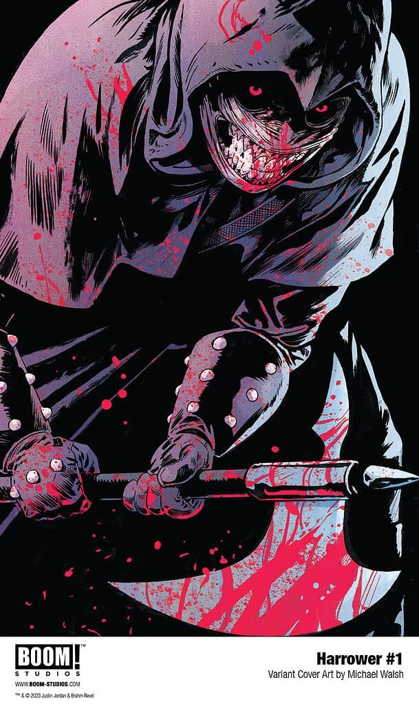 Horror Comics News February 2023: Harrower #1, Variant Cover Art by Michael Walsh