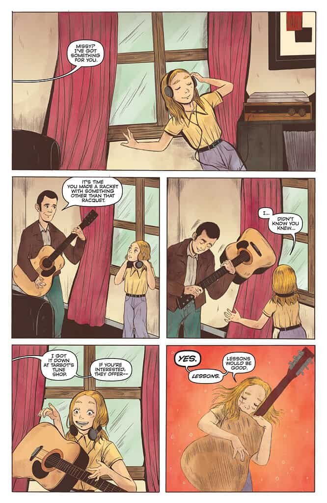 Heartstrings: Melissa Etheridge and her Guitars Page 15 - Published by Z2 Comics