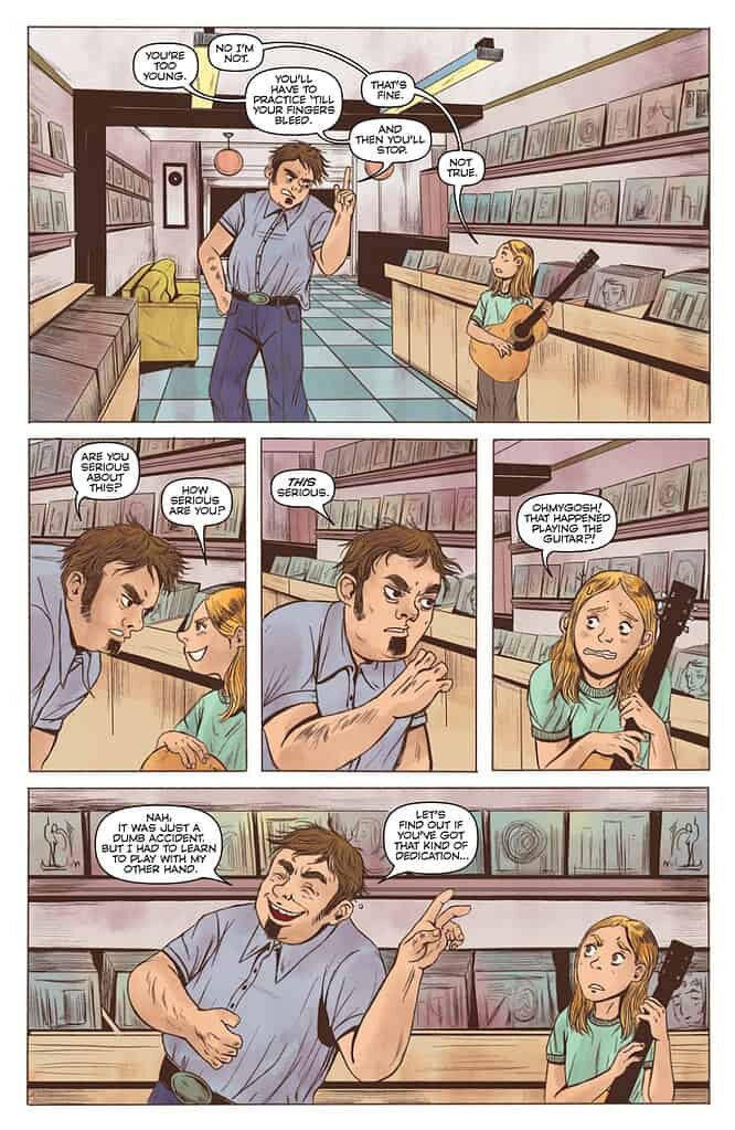 Heartstrings: Melissa Etheridge and her Guitars Page 16 - Published by Z2 Comics