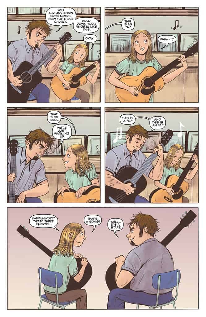 Heartstrings: Melissa Etheridge and her Guitars Page 17 - Published by Z2 Comics