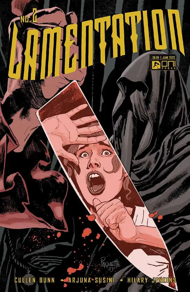 Lamentation #2, Cover A by Yanick Paquette and Dan Brown - Published by Oni Press